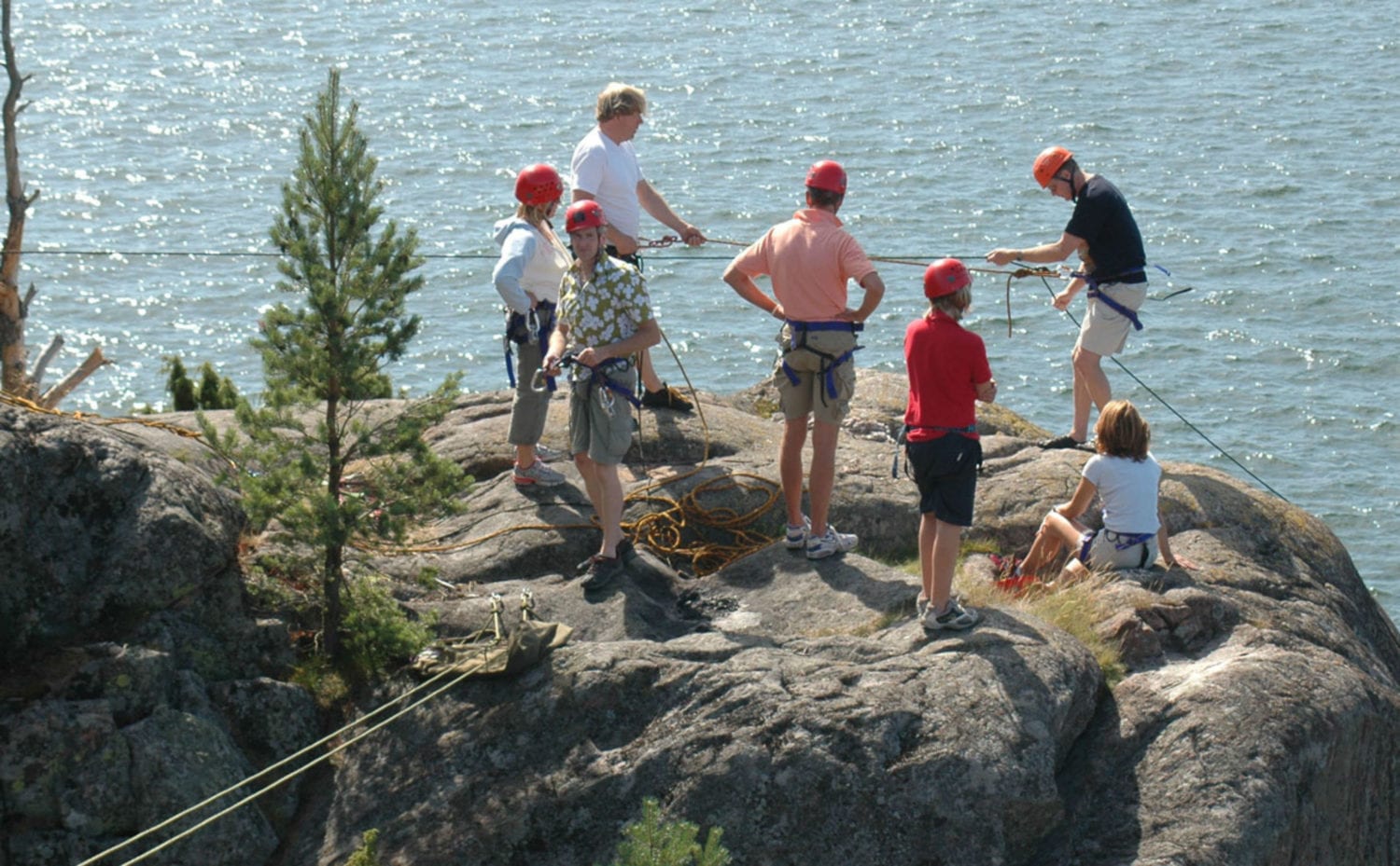 Klätterexpedition i Stockholms skärgård