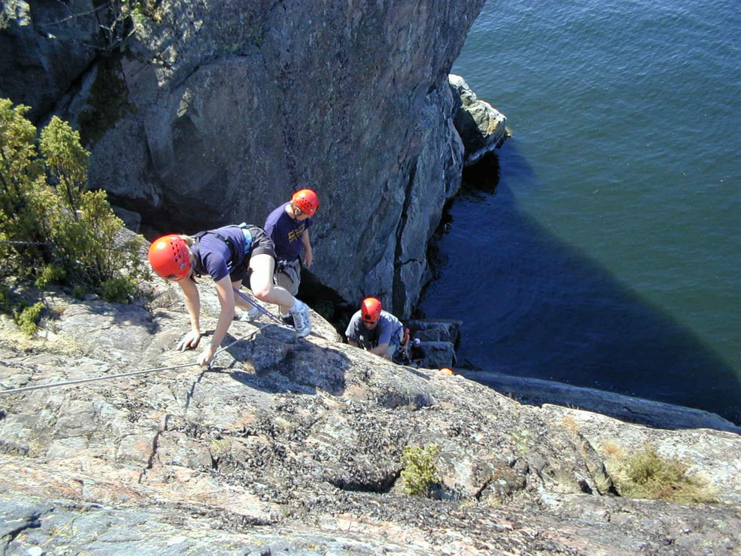 Klätterexpedition i Stockholms skärgård