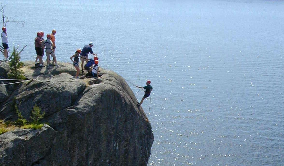 Klätterexpedition i Stockholms skärgård